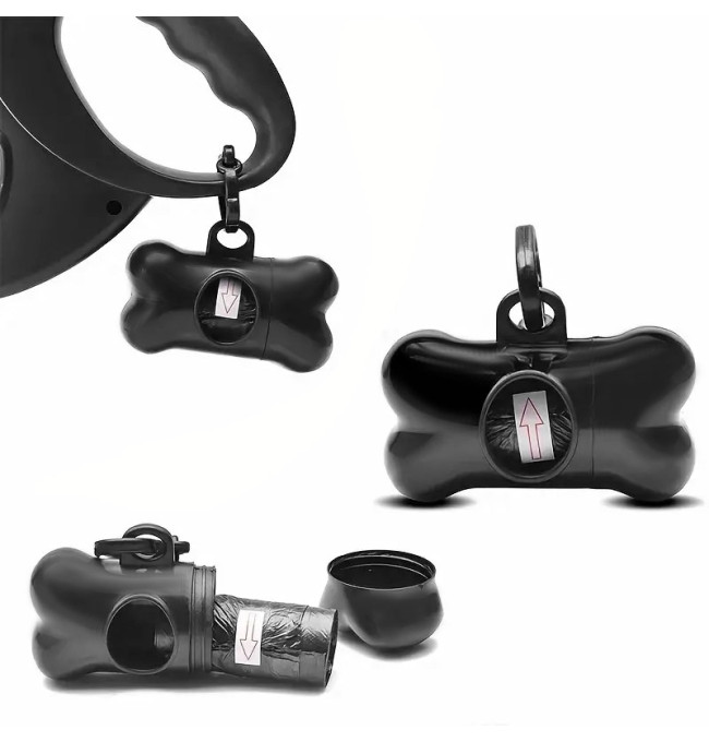 Pouzdro na sáčky pro psy BUSTER s rolkami (70 ks)