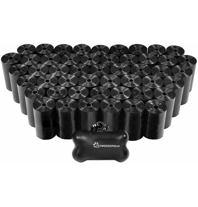 Pouzdro na sáčky pro psy BUSTER s rolkami (70 ks)