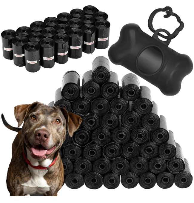 Pouzdro na sáčky pro psy BUSTER s rolkami (70 ks)