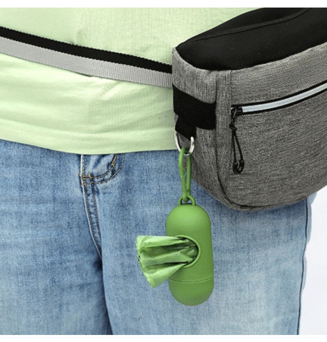 Pouzdro na sáčky pro psy GIZMO s rolkami (20 ks)