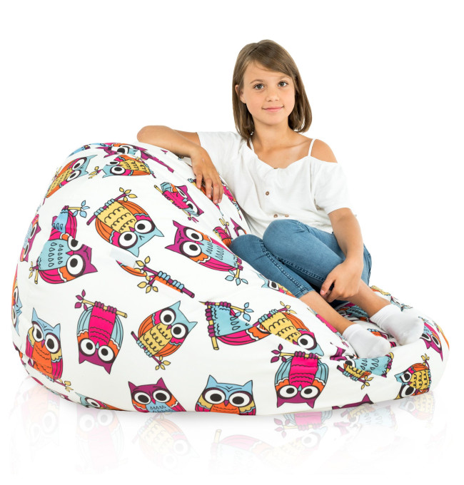 Sedací vak pro děti SAKO sovy