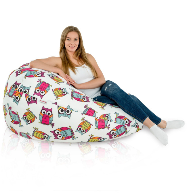 Sedací vak pro děti SAKO sovy