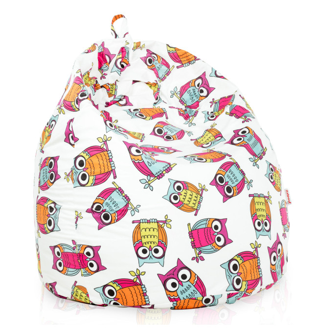 Sedací vak pro děti SAKO sovy