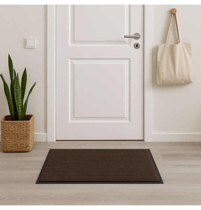 Sada rohožek SEILA hnědá 40x60 cm (2 ks)