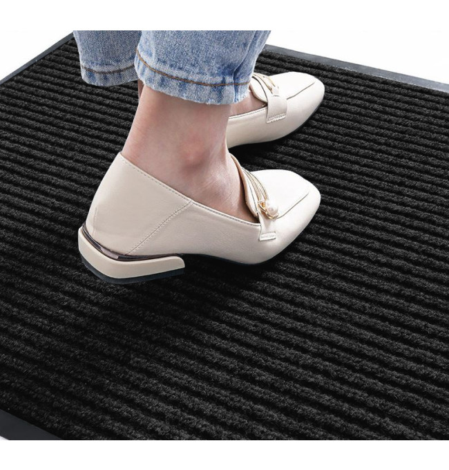 Sada rohožek SEILA černá 40x60 cm (2 ks)