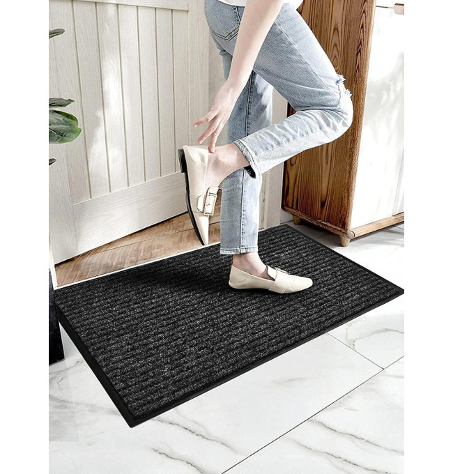 Sada rohožek SEILA černá 40x60 cm (2 ks)