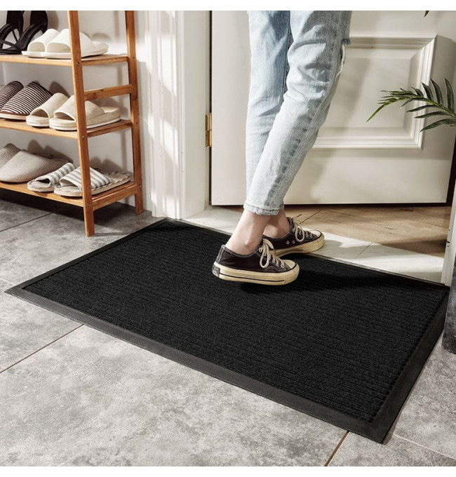 Sada rohožek SEILA černá 40x60 cm (2 ks)