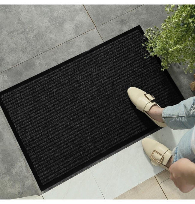 Sada rohožek SEILA černá 40x60 cm (2 ks)