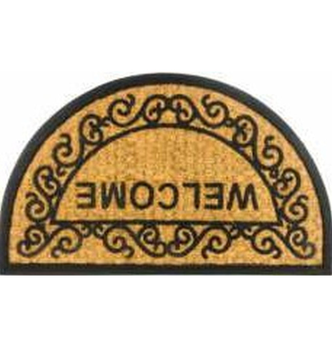 Rohožka WELCOME půlkruh