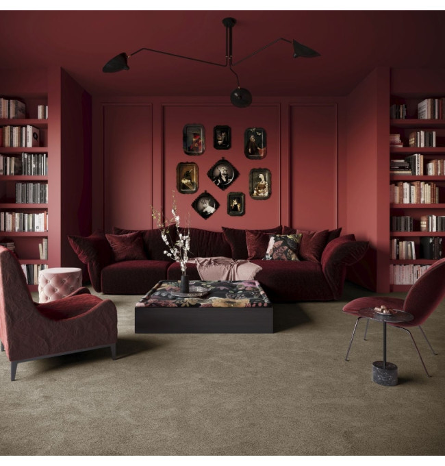 Metrážový koberec SCENERY hnědý