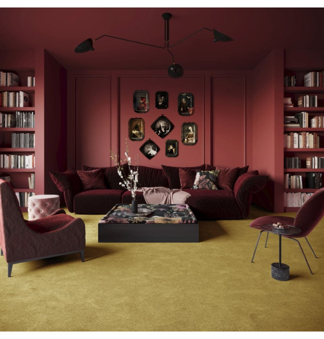 Metrážový koberec SCENERY zlatý