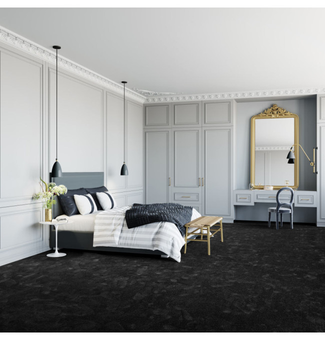 Metrážový koberec SEDUCTION antracitový
