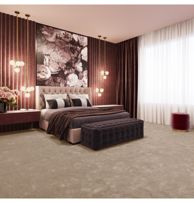 Metrážový koberec SEDUCTION karamelový