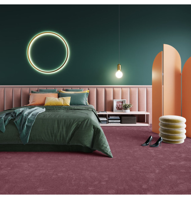 Metrážový koberec SEDUCTION růžový