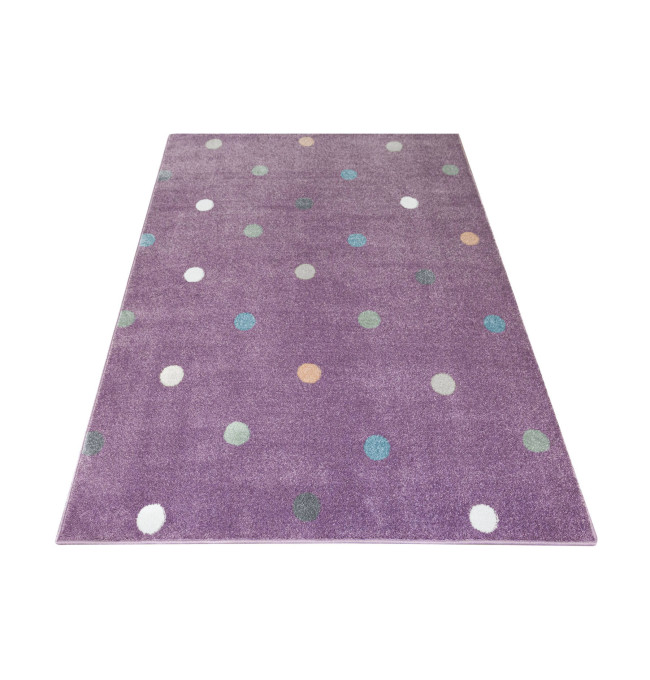 Metrážový koberec Lima C275A fialový / růžový
