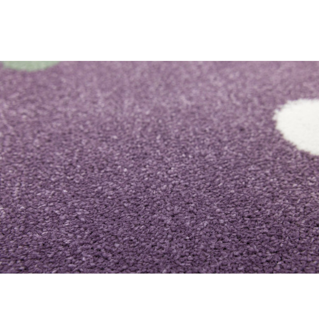 Metrážový koberec Lima C275A fialový / růžový