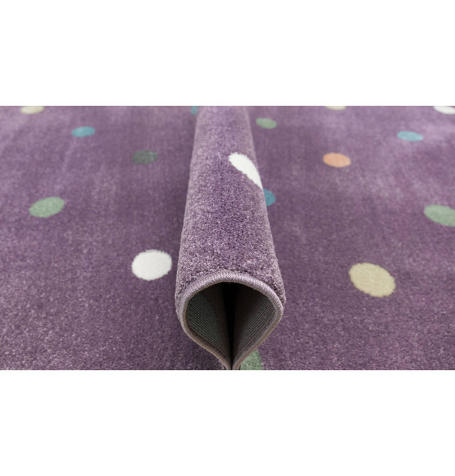 Metrážový koberec Lima C275A fialový / růžový