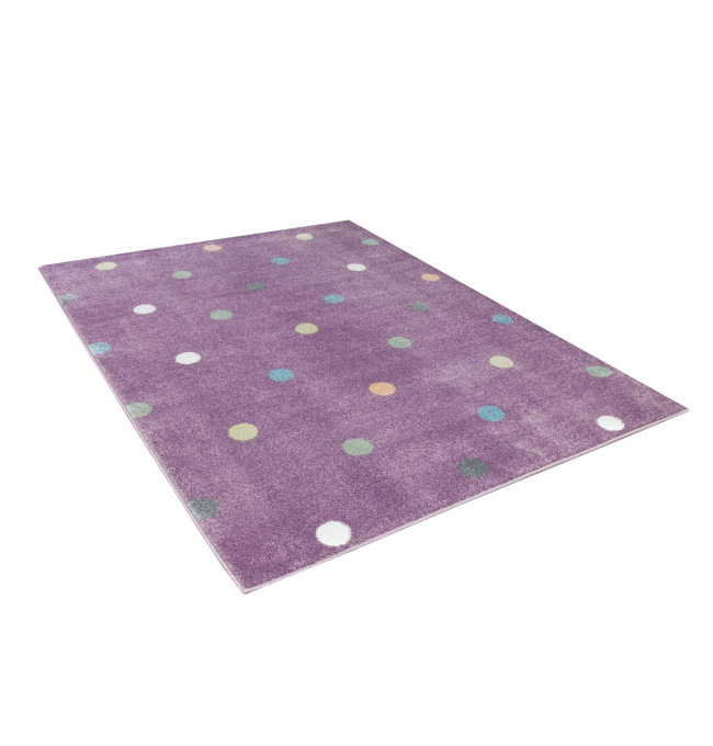 Metrážový koberec Lima C275A fialový / růžový