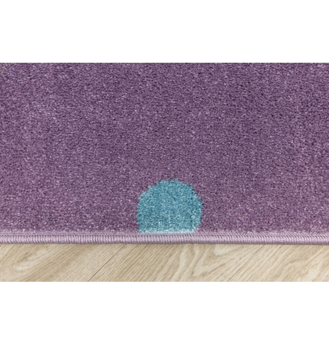 Metrážový koberec Lima C275A fialový / růžový