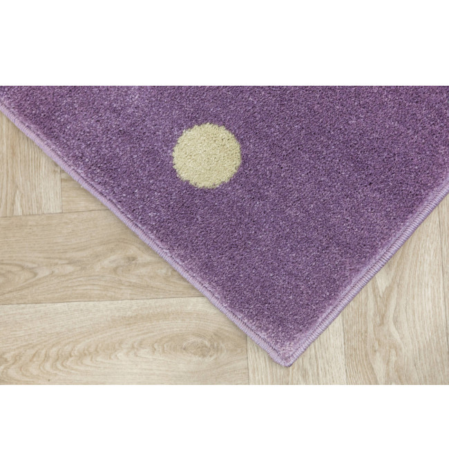 Metrážový koberec Lima C275A fialový / růžový