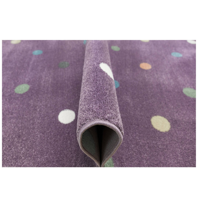 Metrážový koberec Lima C275A fialový / růžový