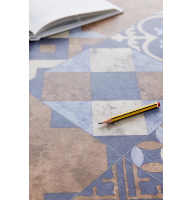 PVC podlaha Tarkett Iconik 260D 27123014 Zaragoza Tile Indigo