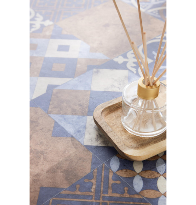 PVC podlaha Tarkett Iconik 260D 27125014 Zaragoza Tile Indigo