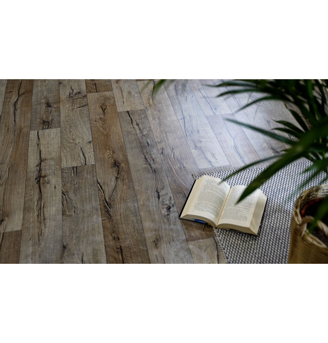 PVC podlaha Maxima Eko Hunter Oak O33 hnědá