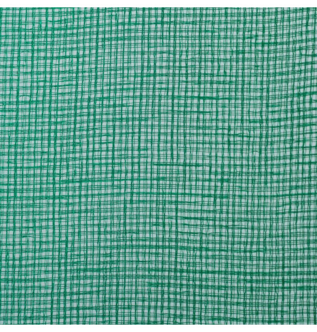 Hotová záclona METIS zelená - s tunelem