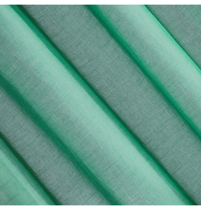 Hotová záclona METIS zelená - s tunelem