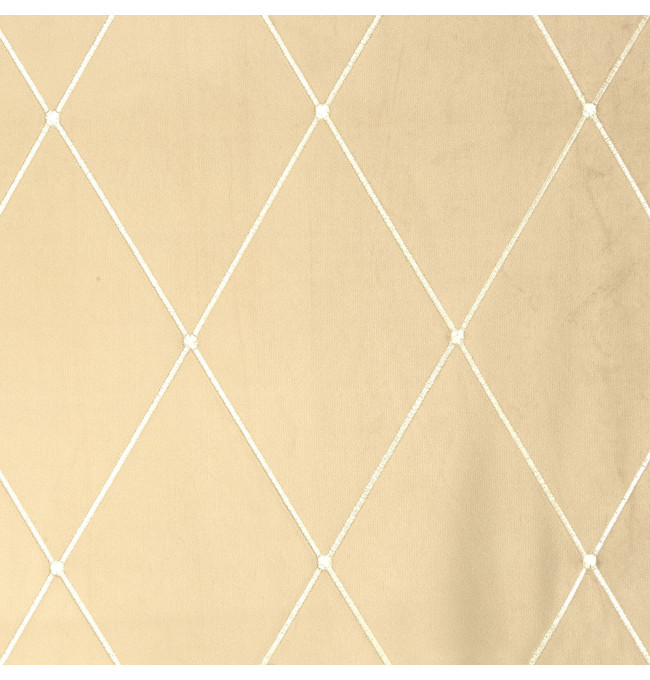 Hotový závěs PIERRE CARDIN MARGO béžový / zlatý - na průchodkách