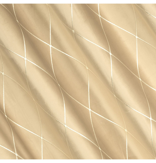 Hotový závěs PIERRE CARDIN MARGO béžový / zlatý - na průchodkách