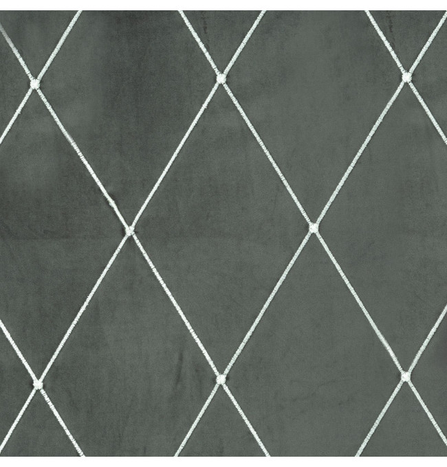 Hotový závěs PIERRE CARDIN MARGO šedý / stříbrný - na průchodkách