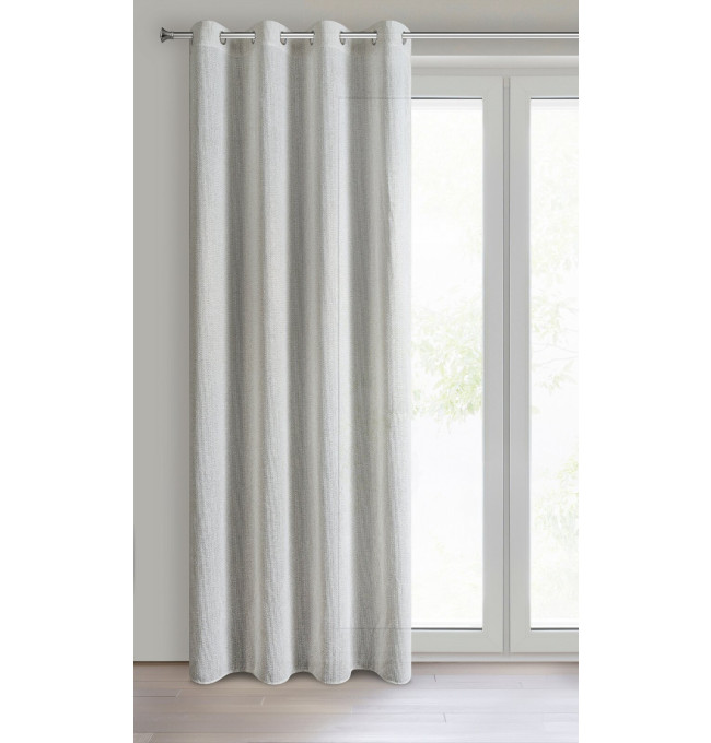 Hotový závěs ABBY naturální - na průchodkách