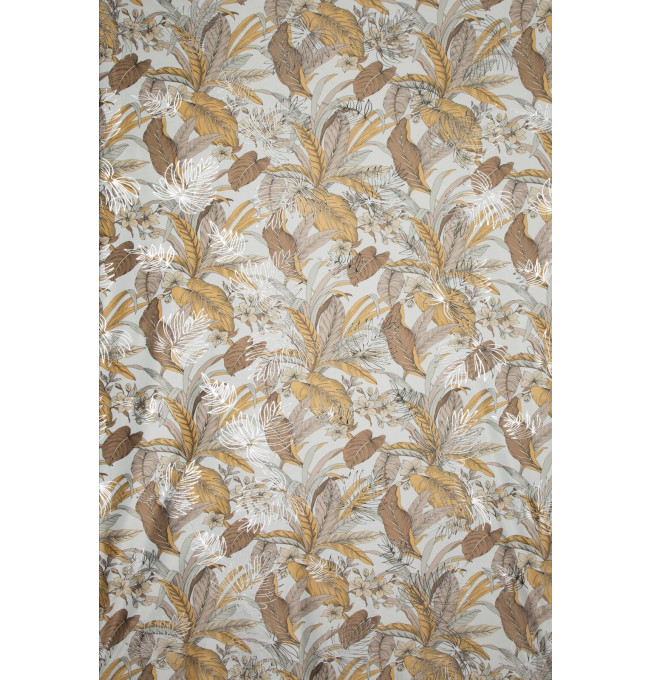 Hotový závěs ADEL bílo-stříbrný - na průchodkách