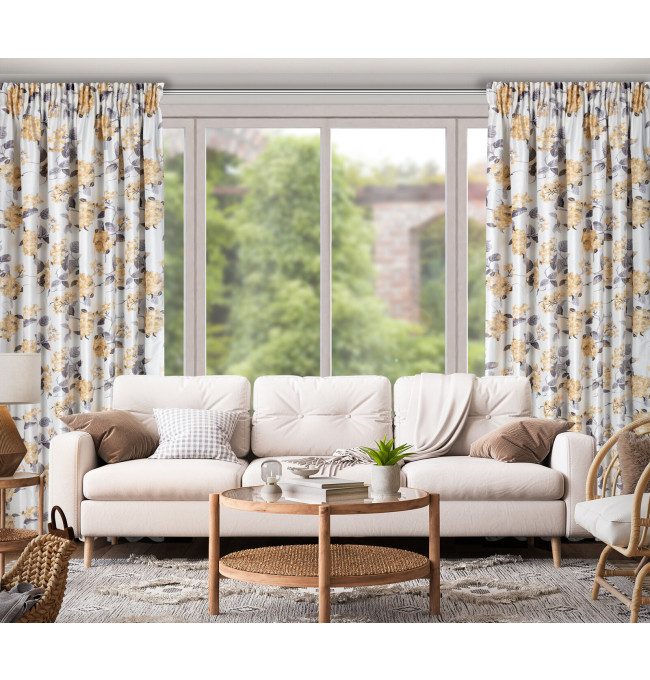 Hotový závěs ALISON vícebarevný - na pásce