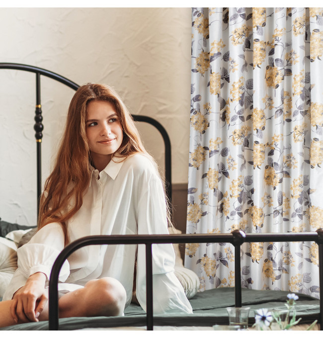 Hotový závěs ALISON vícebarevný - na pásce