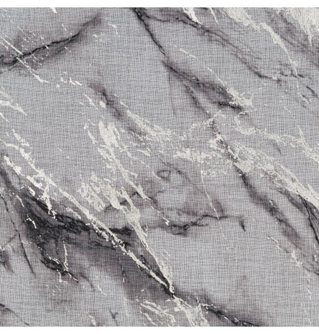 Hotový závěs ALIVIA bílý/stříbrný na průchodkách