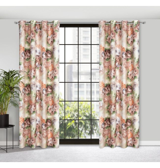 Hotový závěs ALTEA vícebarevný - na průchodkách