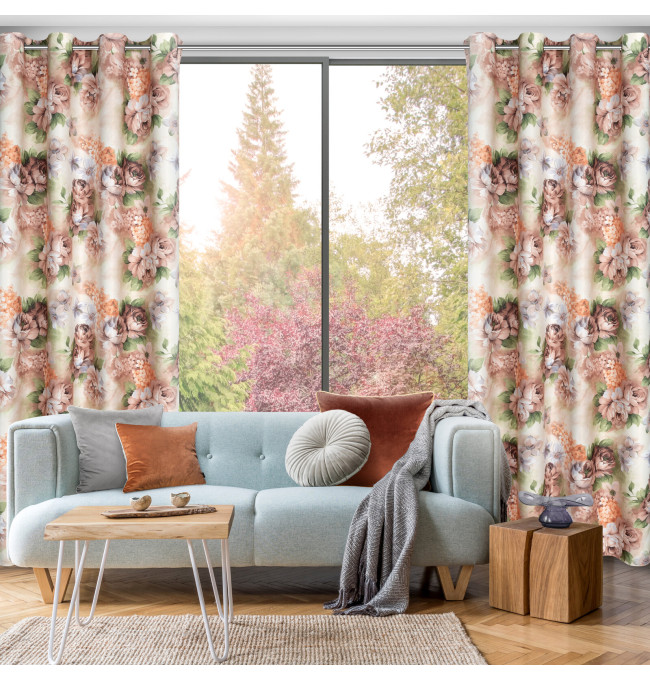 Hotový závěs ALTEA vícebarevný - na průchodkách