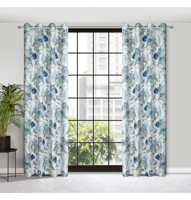 Hotový závěs ALVA vícebarevný - na průchodkách