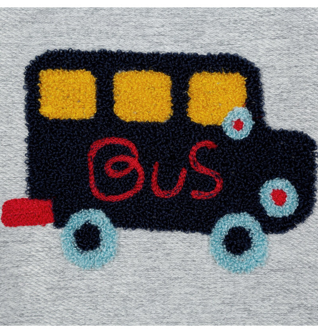 Hotový závěs ALVIN stříbrný - na průchodkách