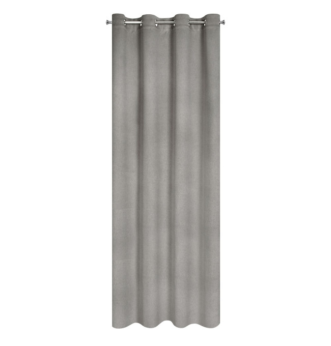 Hotový závěs AMARO šedý / béžový