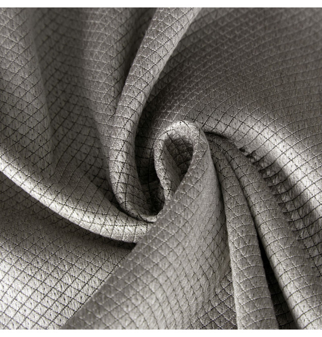 Hotový závěs AMARO šedý / béžový