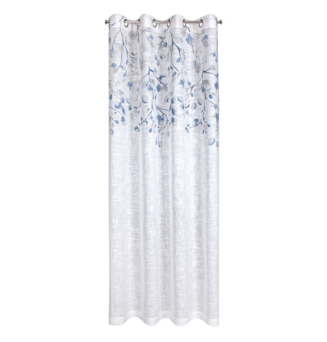 Hotový závěs ANA bílý - na průchodkách