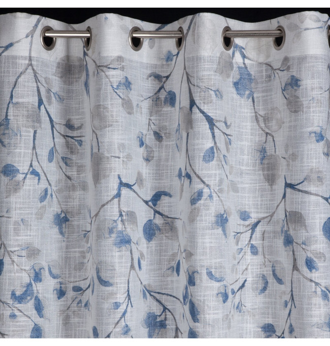 Hotový závěs ANA bílý - na průchodkách