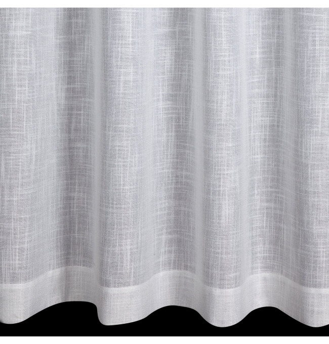 Hotový závěs ANA bílý / béžový - na průchodkách