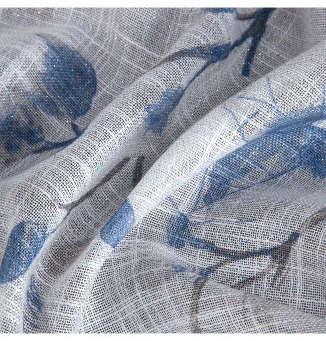 Hotový závěs ANA bílý - na průchodkách