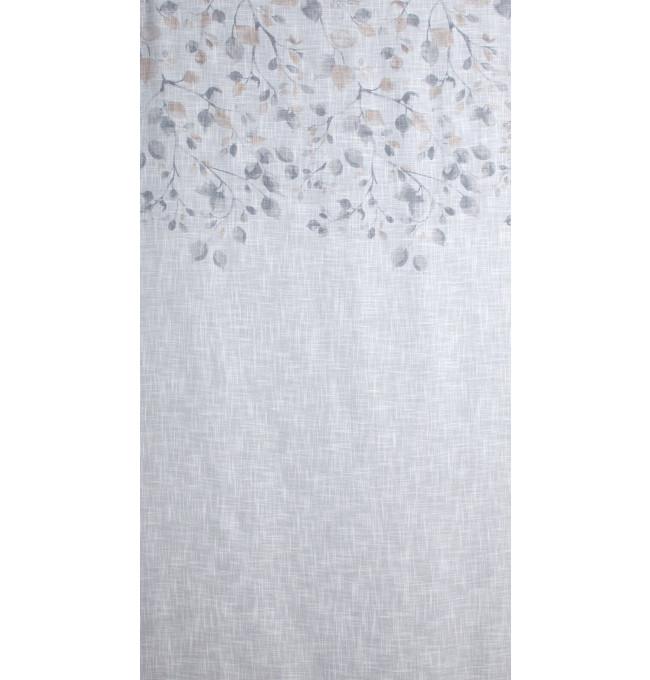 Hotový závěs ANA bílý / béžový - na průchodkách