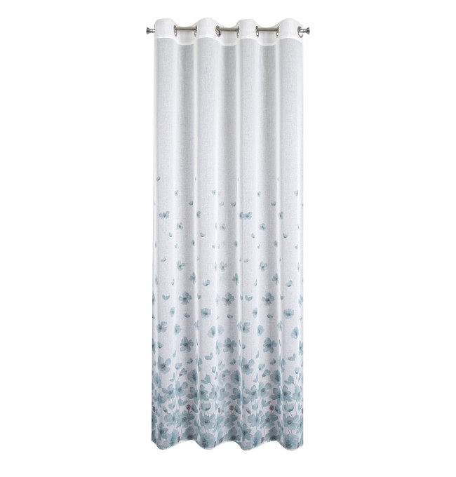 Hotový závěs ANDREA bílý - na průchodkách